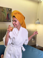 White Waffle Bathrobe