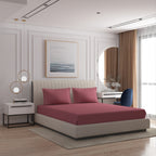 Luxury 500 TC Sateen King Size Bedsheet Set