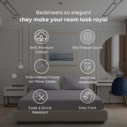 Luxury 500 TC Sateen King Size Bedsheet Set