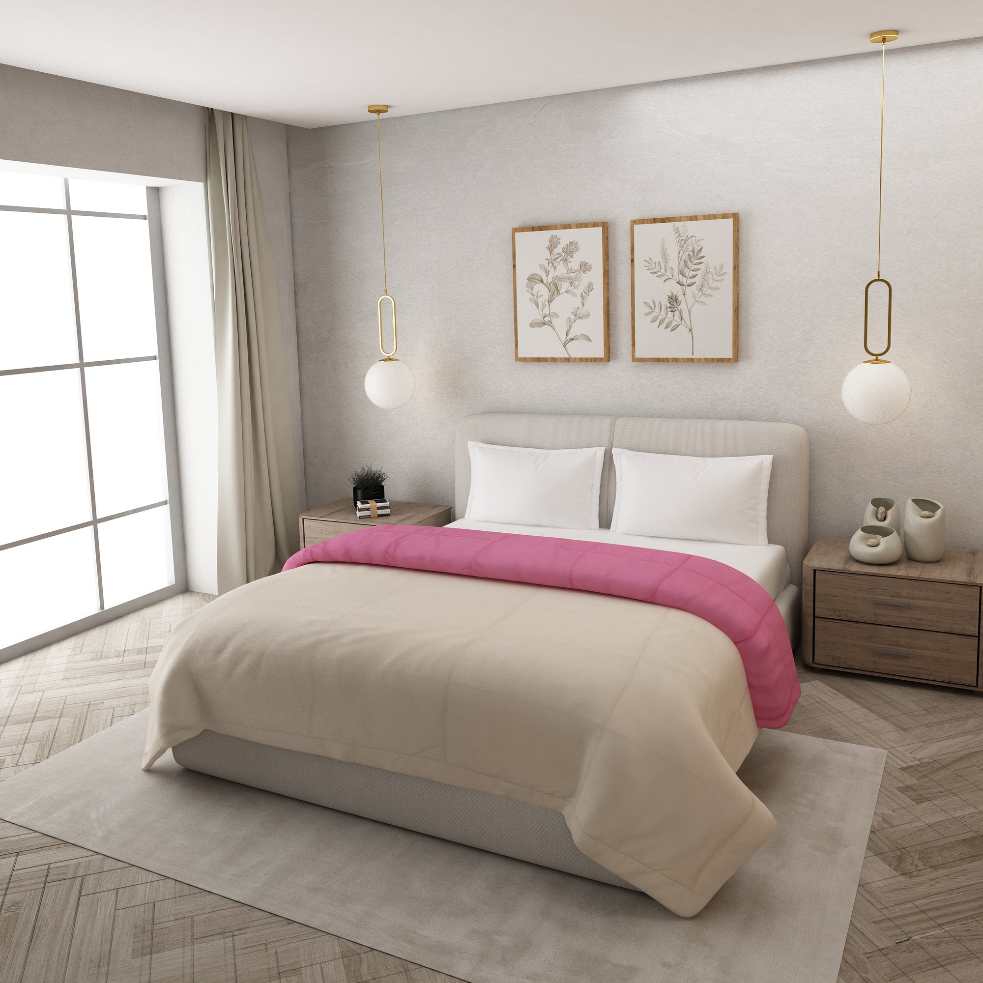BERRY & SAND ,REVERSIBLE COMFORTER, SINGLE REVERSIBLE COMFORTER, DOUBLE REVERSIBLE COMFORTER,  SINGLE COMFORETER, DOUBLE COMFORTER, 180 GSM, MICROFIBRE, LIGHT WEIGHT, EASY CARE, MACHINE WASH, SUPER SOFT, SINGLE DUVET, DOUBLE DUVET, DUVET, COMFORTER.  