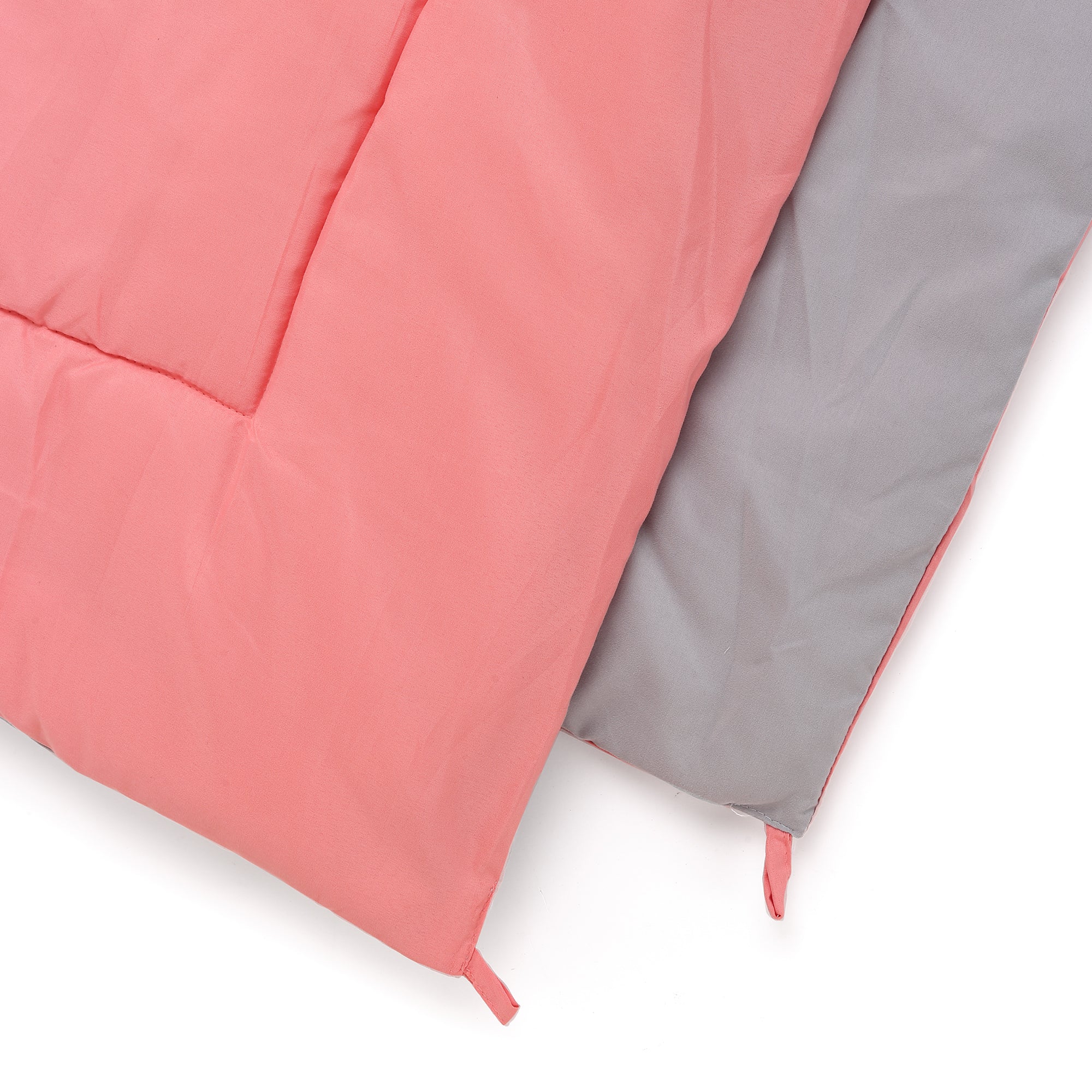 CORAL & SMOKE ,REVERSIBLE COMFORTER, SINGLE REVERSIBLE COMFORTER, DOUBLE REVERSIBLE COMFORTER,  SINGLE COMFORETER, DOUBLE COMFORTER, 180 GSM, MICROFIBRE, LIGHT WEIGHT, EASY CARE, MACHINE WASH, SUPER SOFT, SINGLE DUVET, DOUBLE DUVET, DUVET, COMFORTER.  
