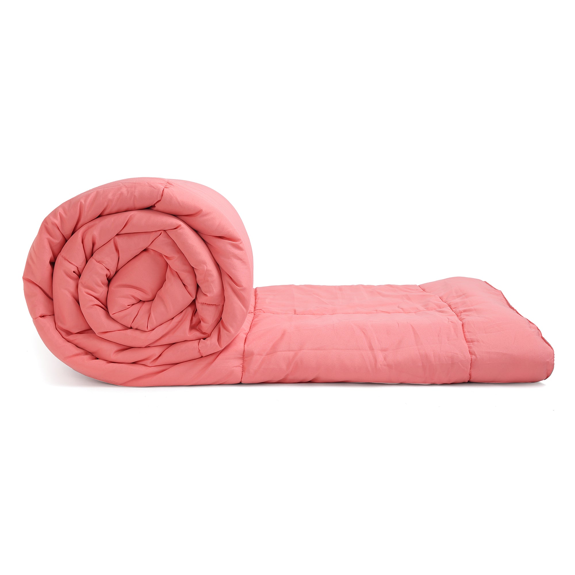 CORAL & SMOKE ,REVERSIBLE COMFORTER, SINGLE REVERSIBLE COMFORTER, DOUBLE REVERSIBLE COMFORTER,  SINGLE COMFORETER, DOUBLE COMFORTER, 180 GSM, MICROFIBRE, LIGHT WEIGHT, EASY CARE, MACHINE WASH, SUPER SOFT, SINGLE DUVET, DOUBLE DUVET, DUVET, COMFORTER.  