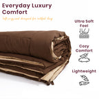 Reversible Comforter | Coffee and Cream