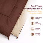 Reversible Comforter | Coffee and Cream