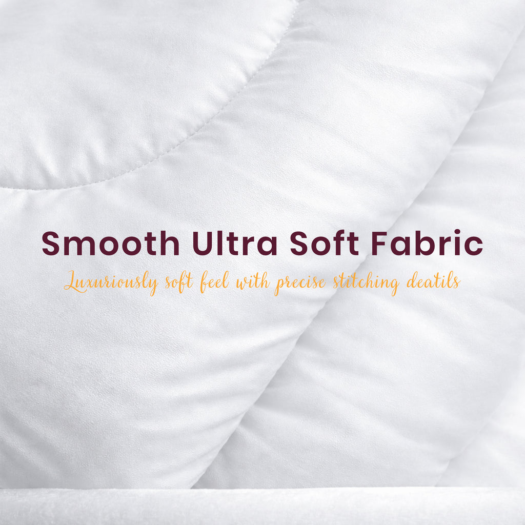 Reversible Comforter | Coconut White