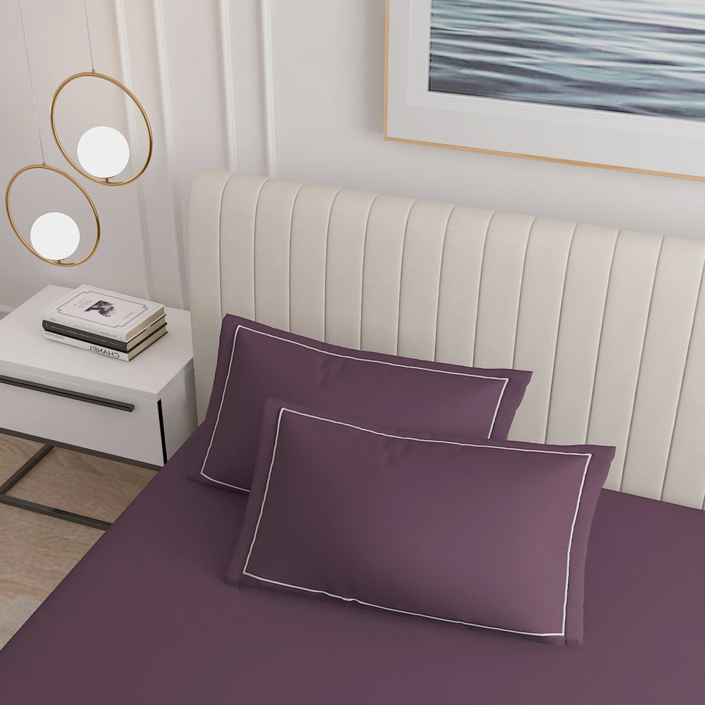 Luxury 500 TC Sateen King Size Bedsheet Set