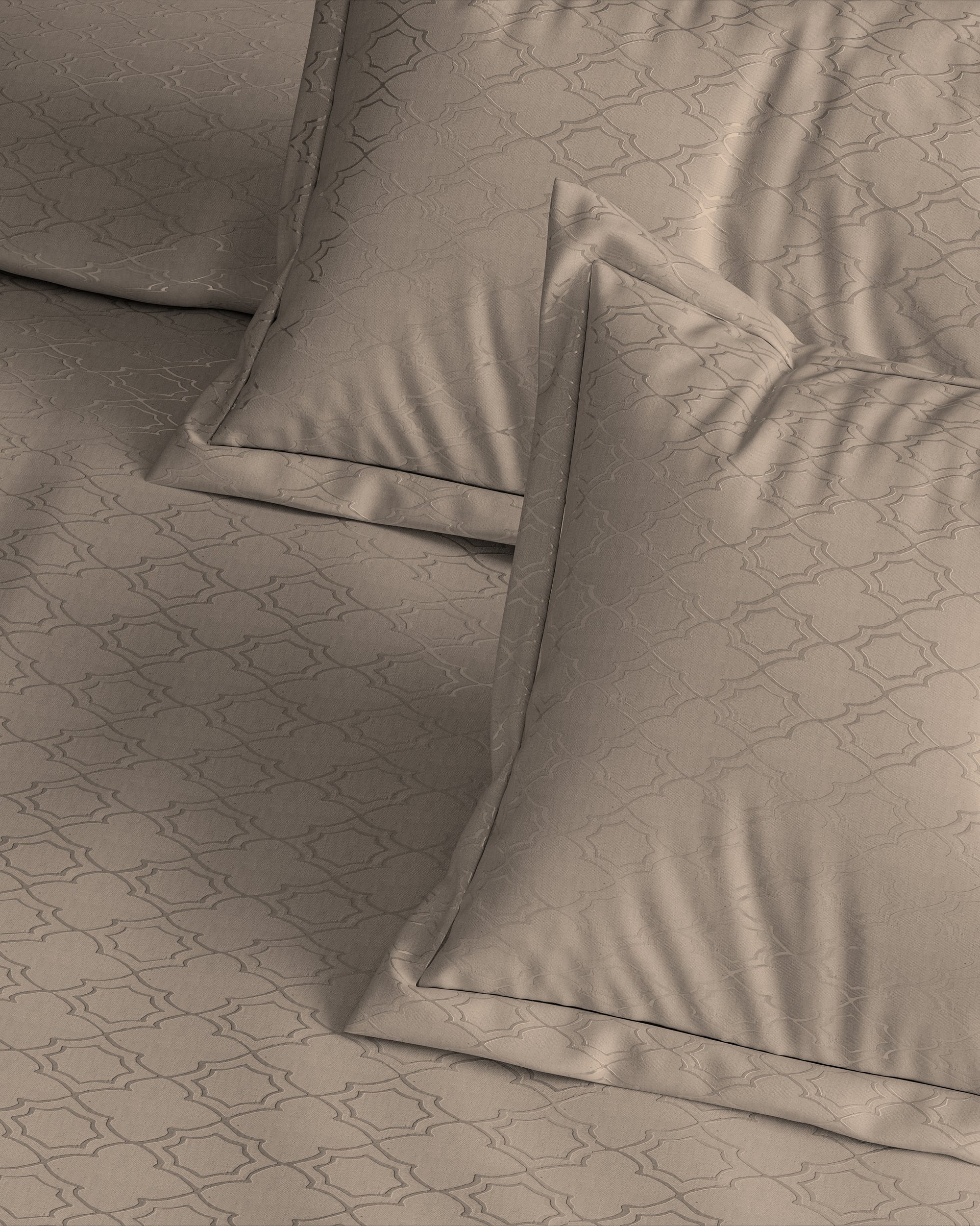 Vintage 300 TC King Size Jacquard Bedding Set