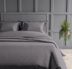 Geometric 300 TC King Size Jacquard Bedding Set