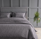 Floral 300 TC King Size Jacquard Bedding Set