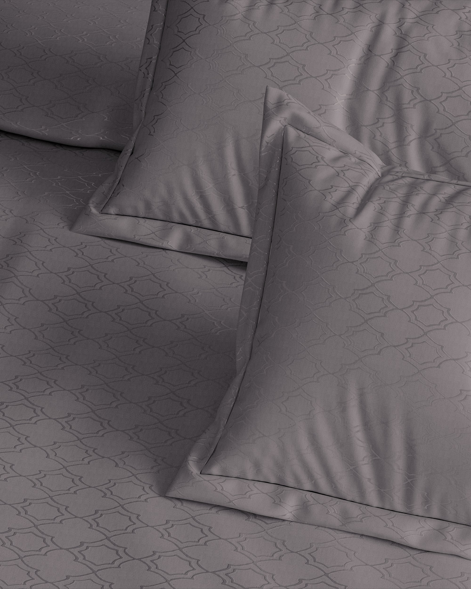 Vintage 300 TC King Size Jacquard Bedding Set