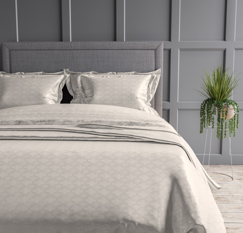 Vintage 300 TC King Size Jacquard Bedding Set