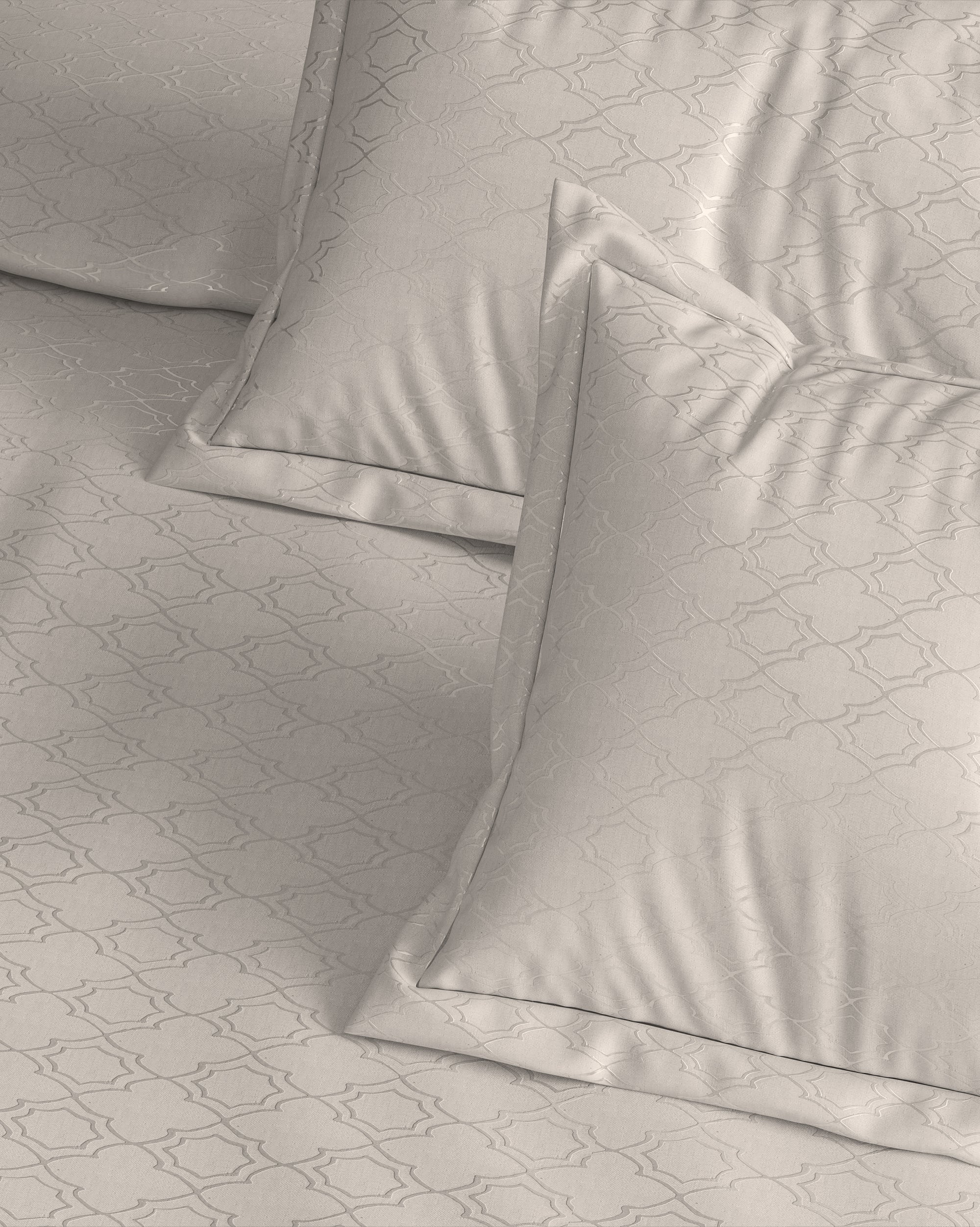 Vintage 300 TC King Size Jacquard Bedding Set