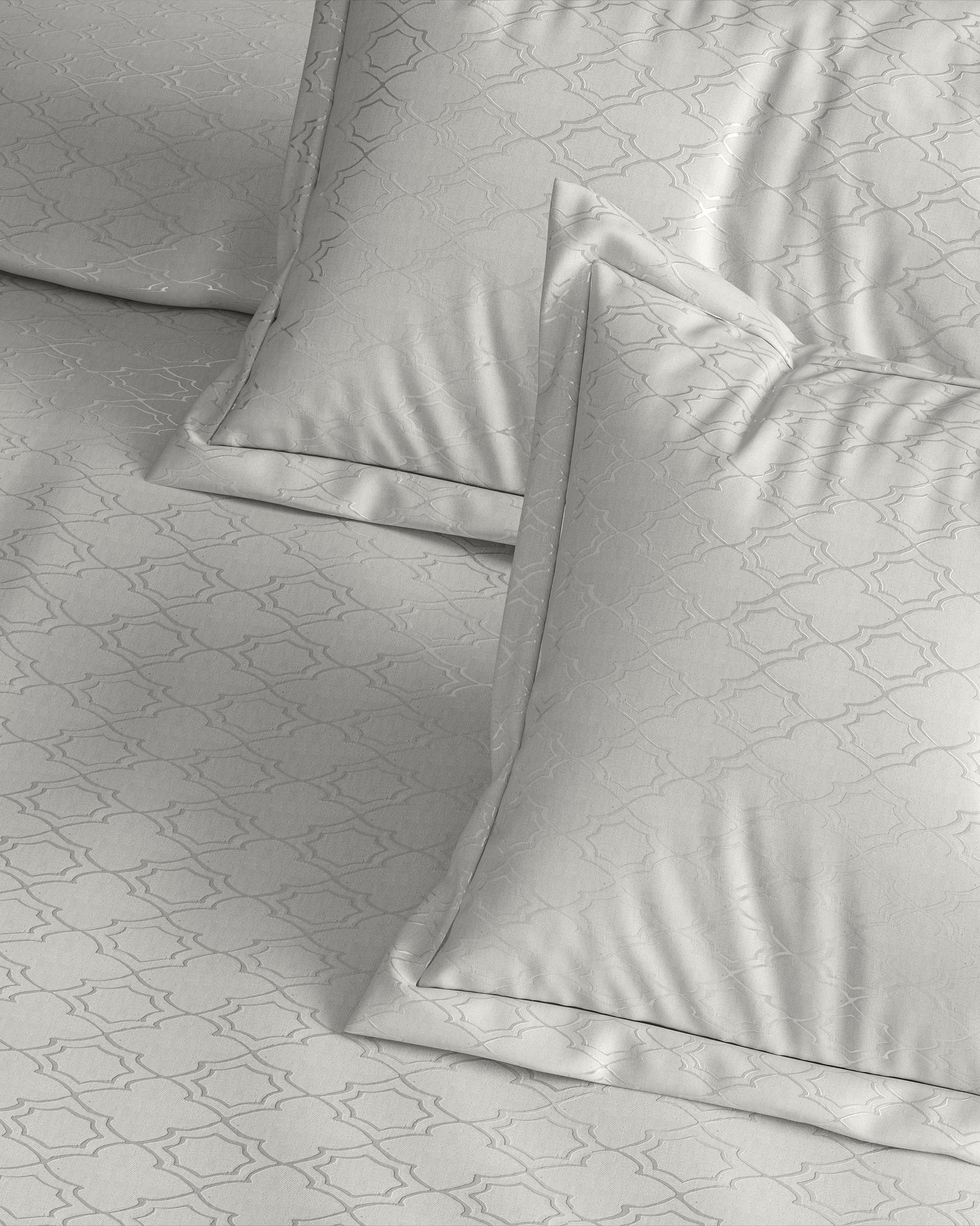 Vintage 300 TC King Size Jacquard Bedding Set