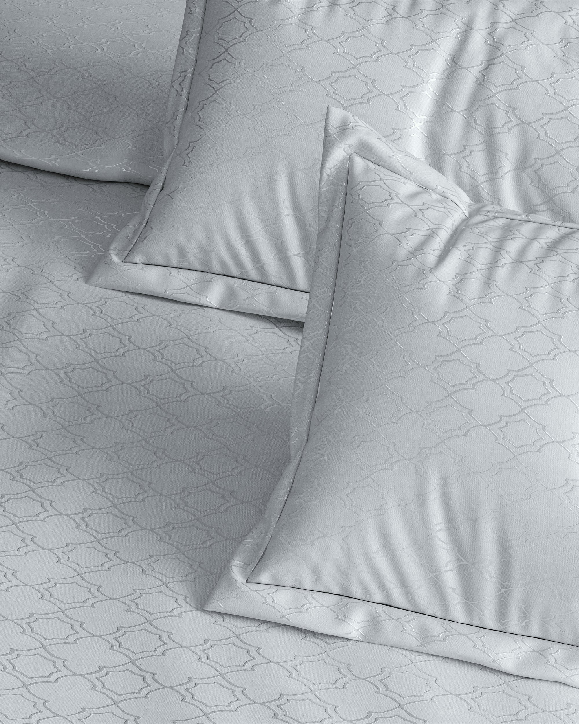 Vintage 300 TC King Size Jacquard Bedding Set
