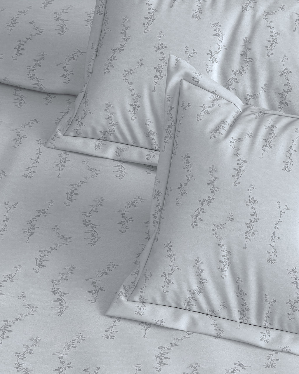 Floral 300 TC King Size Jacquard Bedding Set
