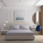 Luxury 500 TC Sateen King Size Bedsheet Set