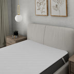 MATTRESS PROTECTOR, WHITE MATTRESS PROTECTOR, WATERPROOF, CORNER ELASTIC, MACHINE WASH, DIAMOND STITCHING, DURABLE, 100% COTTON, SINGLE MATTRESS PROTECTOR, DOUBLE MATTRESS PROTECTOR.