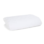 MATTRESS PROTECTOR, WHITE MATTRESS PROTECTOR, WATERPROOF, CORNER ELASTIC, MACHINE WASH, DIAMOND STITCHING, DURABLE, 100% COTTON, SINGLE MATTRESS PROTECTOR, DOUBLE MATTRESS PROTECTOR.
