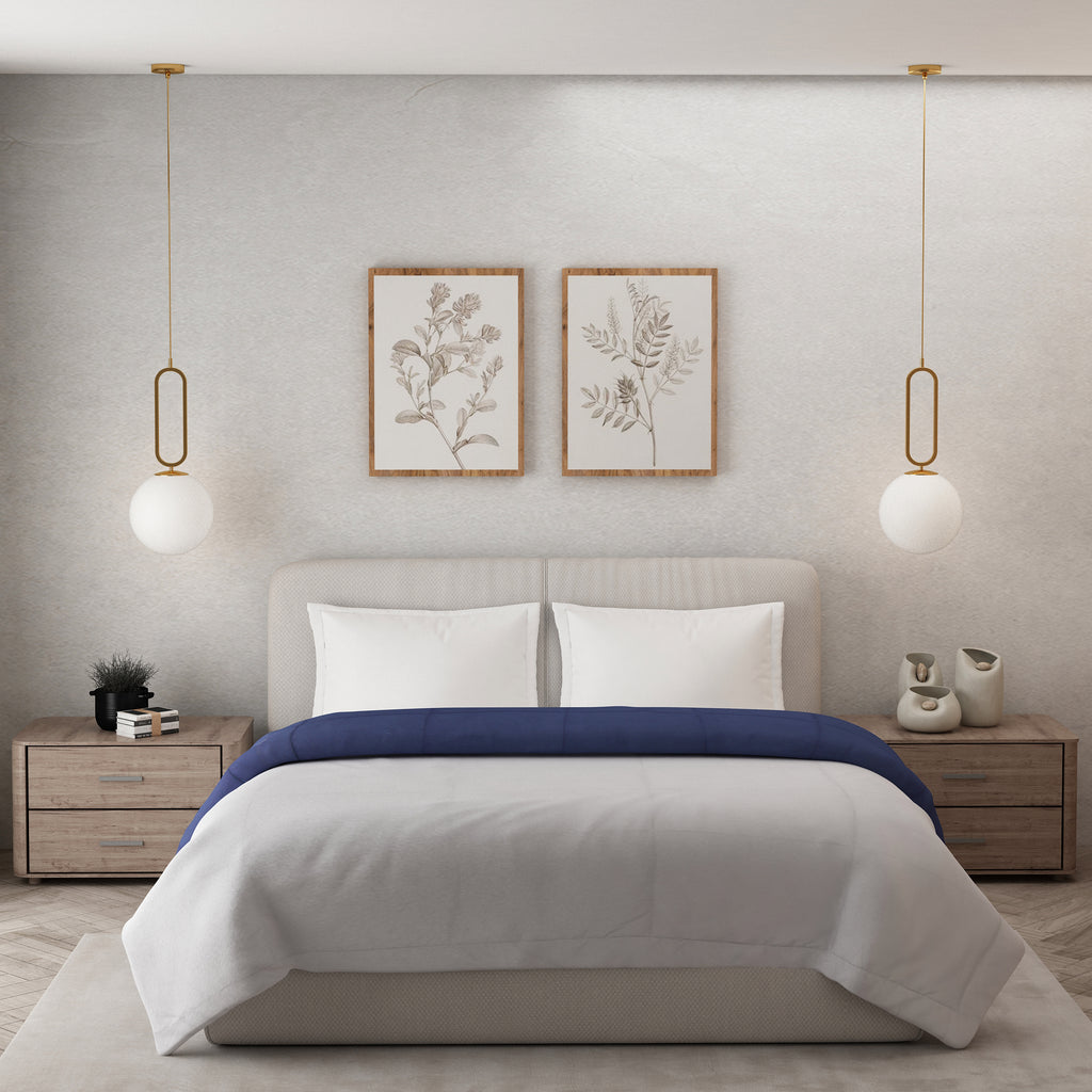NAVY & SILVER GRAY , REVERSIBLE COMFORTER, SINGLE REVERSIBLE COMFORTER, DOUBLE REVERSIBLE COMFORTER,  SINGLE COMFORETER, DOUBLE COMFORTER, 180 GSM, MICROFIBRE, LIGHT WEIGHT, EASY CARE, MACHINE WASH, SUPER SOFT, SINGLE DUVET, DOUBLE DUVET, DUVET, COMFORTER.  