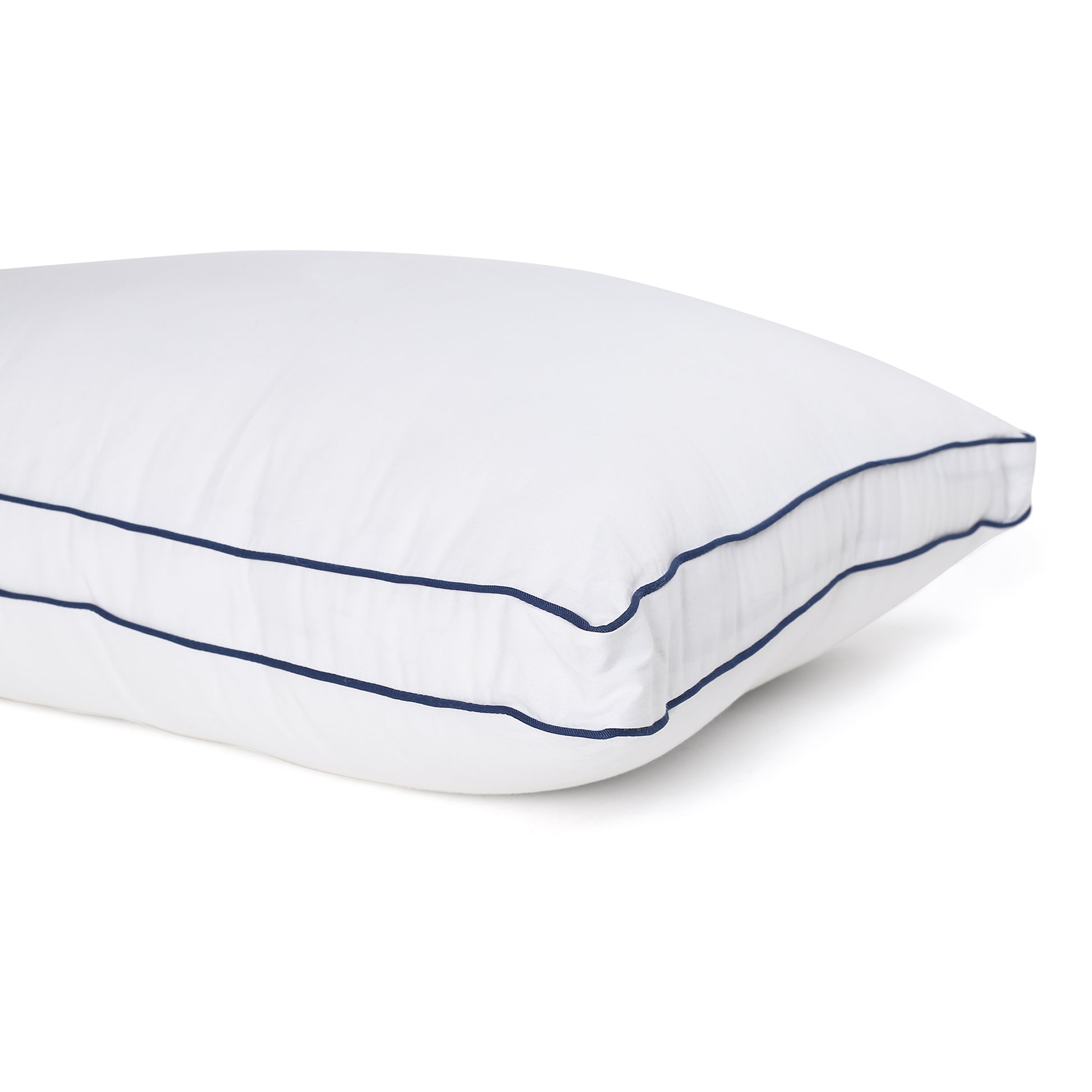 SUPERSOFT MICROFIBRE LOFT PILLOW, WHITE SUPERSOFT MICROFIBRE LOFT PILLOW, SUPER SOFT, DOUBLE PIPING, EASY CARE, MACHINE WASH.
