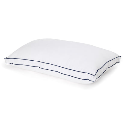 SUPERSOFT MICROFIBRE LOFT PILLOW, WHITE SUPERSOFT MICROFIBRE LOFT PILLOW, SUPER SOFT, DOUBLE PIPING, EASY CARE, MACHINE WASH.
