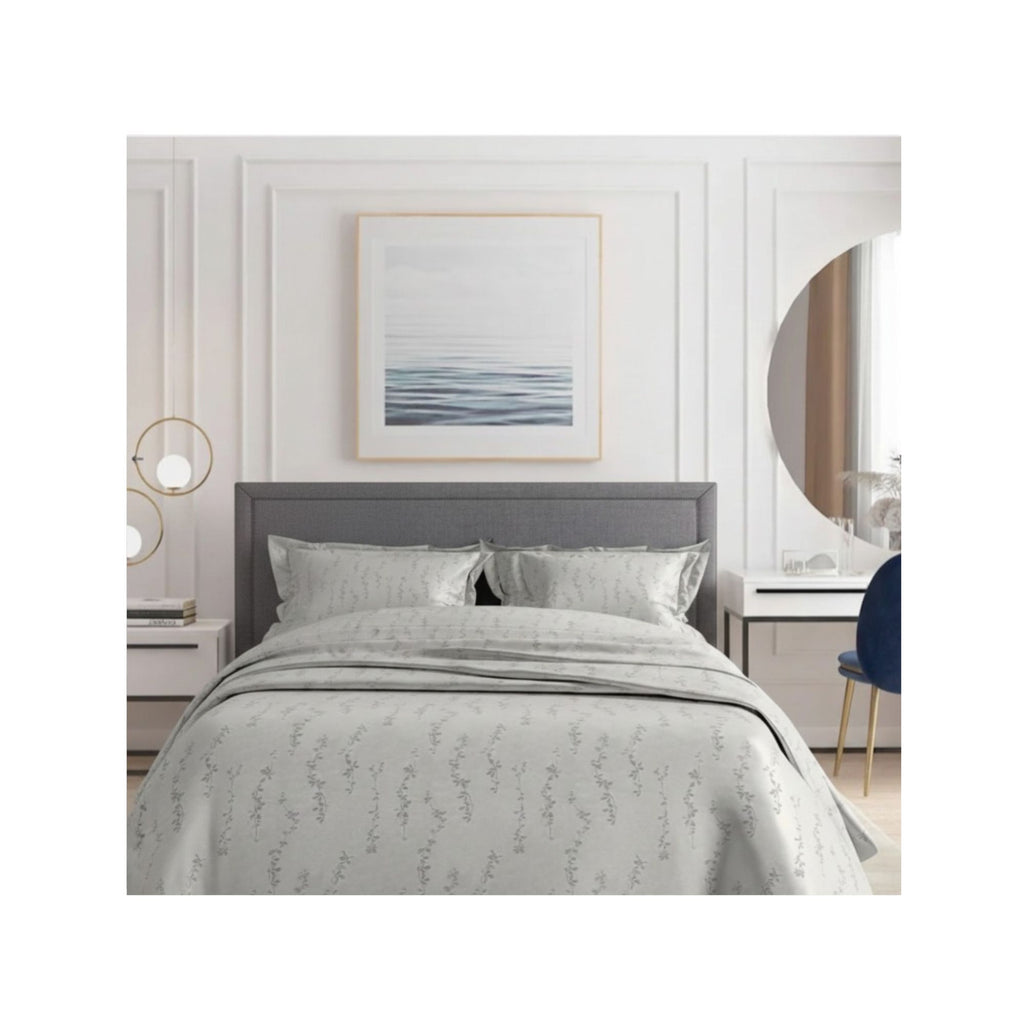 Floral 300 TC King Size Jacquard Bedding Set