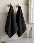 Black Hand Towels | Pack of 2