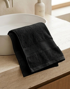 Black Hand Towels | Pack of 2