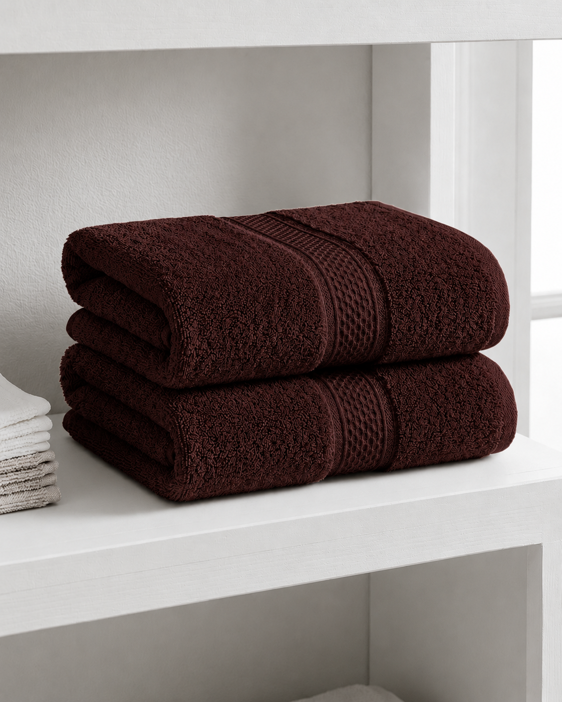 Brown Bath Towel