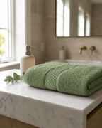 Green Bath Towel