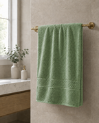 Green Bath Towel