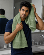 Green Bath Towel