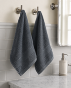 Grey Hand Towels | Pack of 2