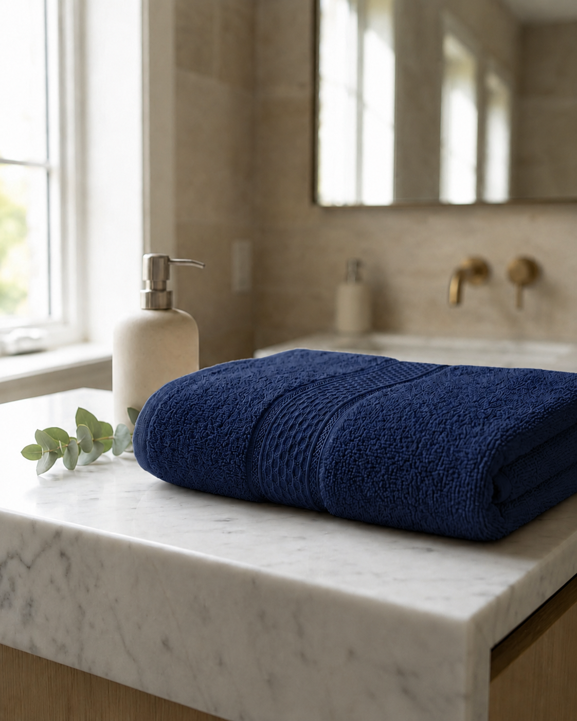Navy Bath Towel
