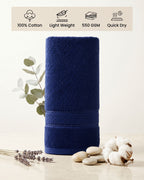 Navy Hand Towel | Pack of 2