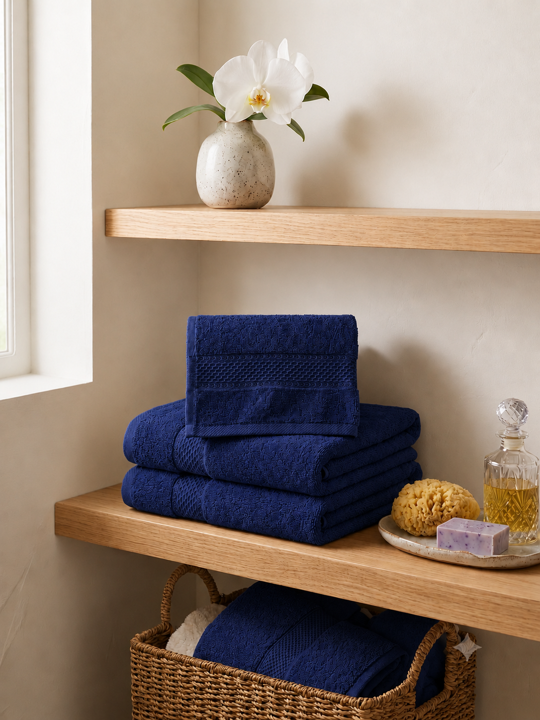 Navy Bath Towel
