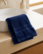 Navy Hand Towel | Pack of 2