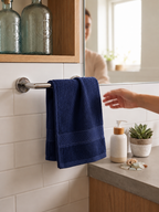 Navy Hand Towel | Pack of 2