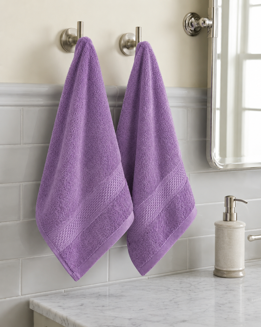 Lavender Hand Towels | Pack of 2