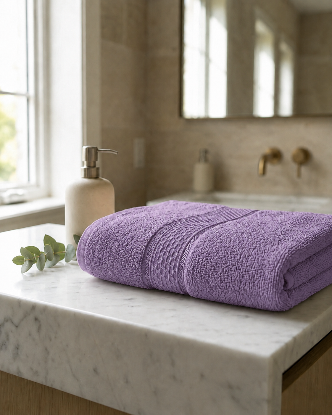 Lavender Bath Towel