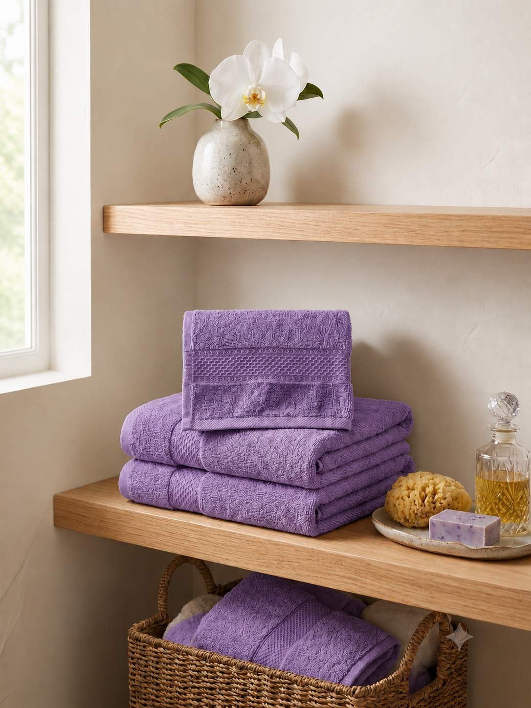 Lavender Bath Towel