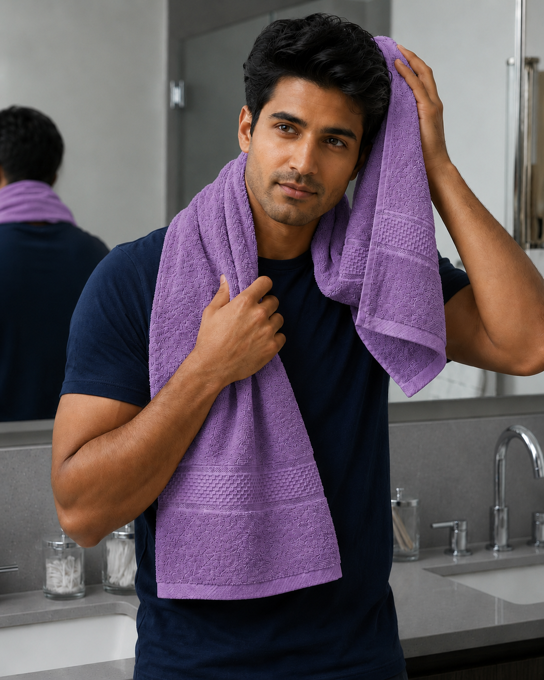 Lavender Bath Towel
