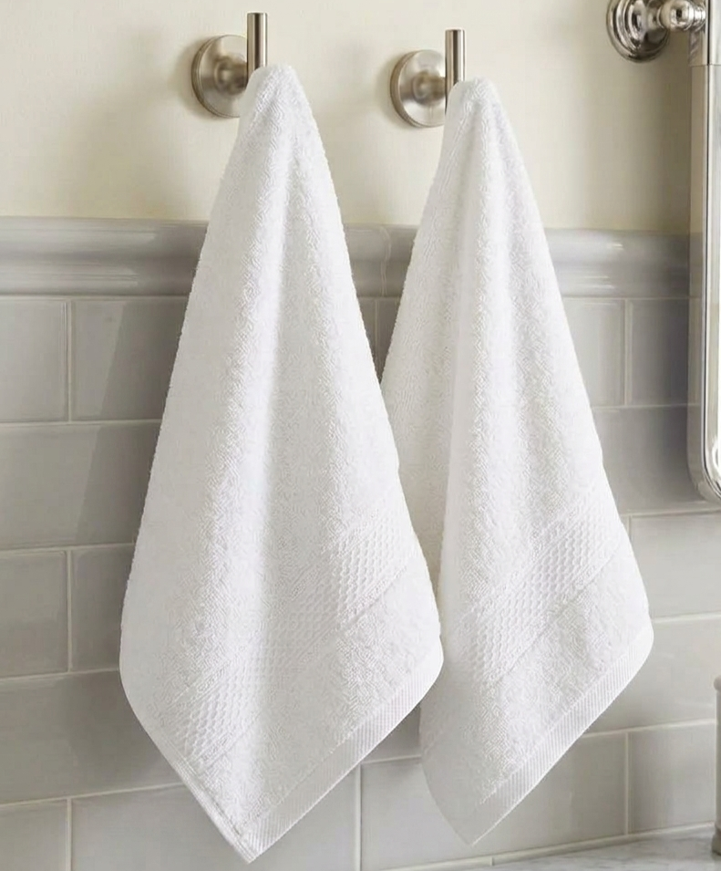 White Hand Towels | Pack of 2