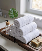 White Hand Towels | Pack of 2