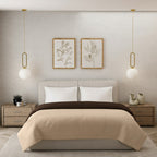 Reversible Comforter | Coffee and Cream